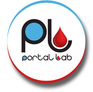 Logo Portal Lab - Seu portal de laboratório clínico.